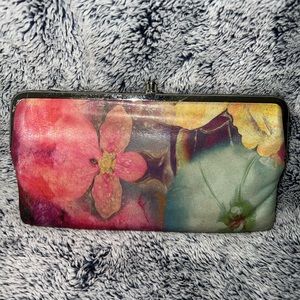 Hobo International “Lauren” wallet. Flowered